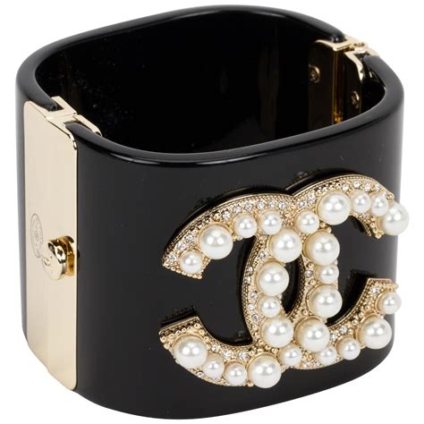 chanel pearl bracelet|chanel cuff bracelet price.